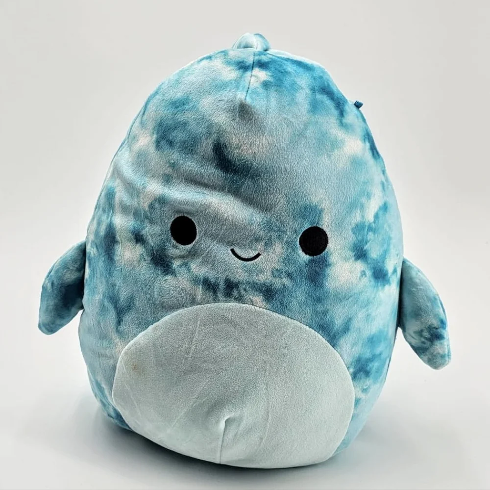 Squishmallow Blue Tie-Dye Plush Toy - Picture 1 of 4